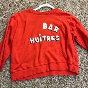 Clare V Bar Huitres Sweatshirt